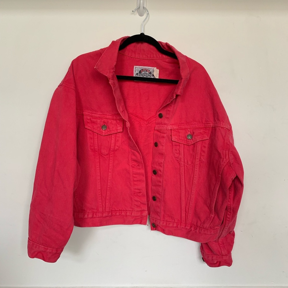 Vintage Levi’s Pink Denim Jacket